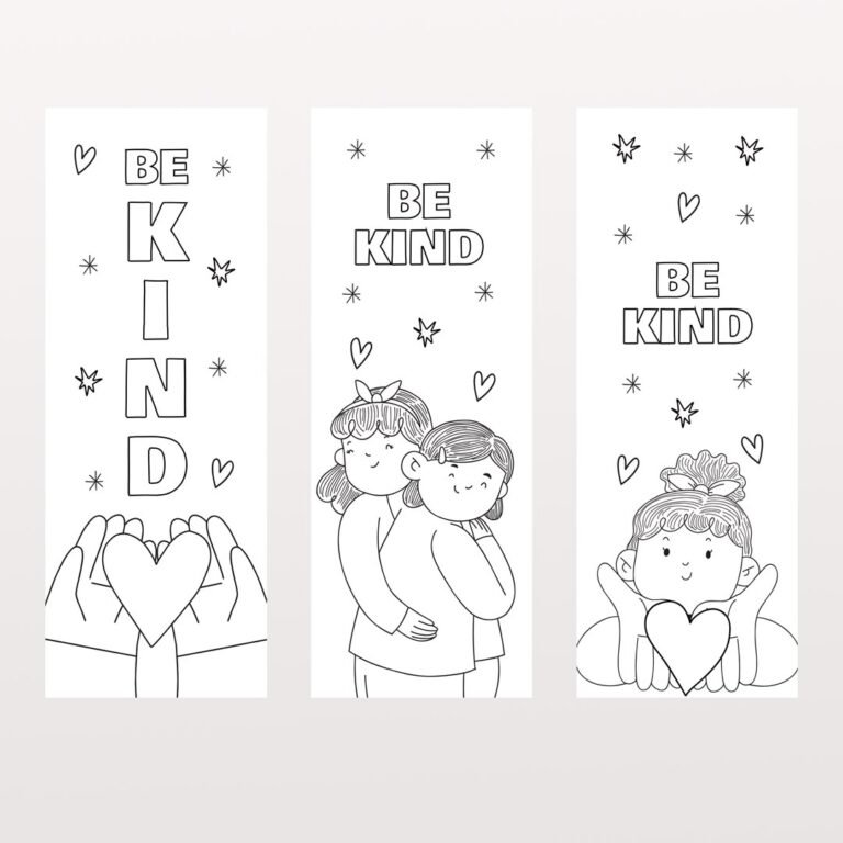 Coloring Bookmark